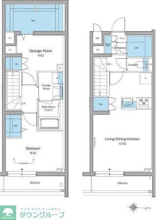 ルフォンリヴェント杉並永福の物件間取画像
